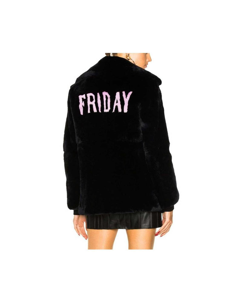 Alberta Ferretti Friday Rabbit Fur Jacket Glam Steals