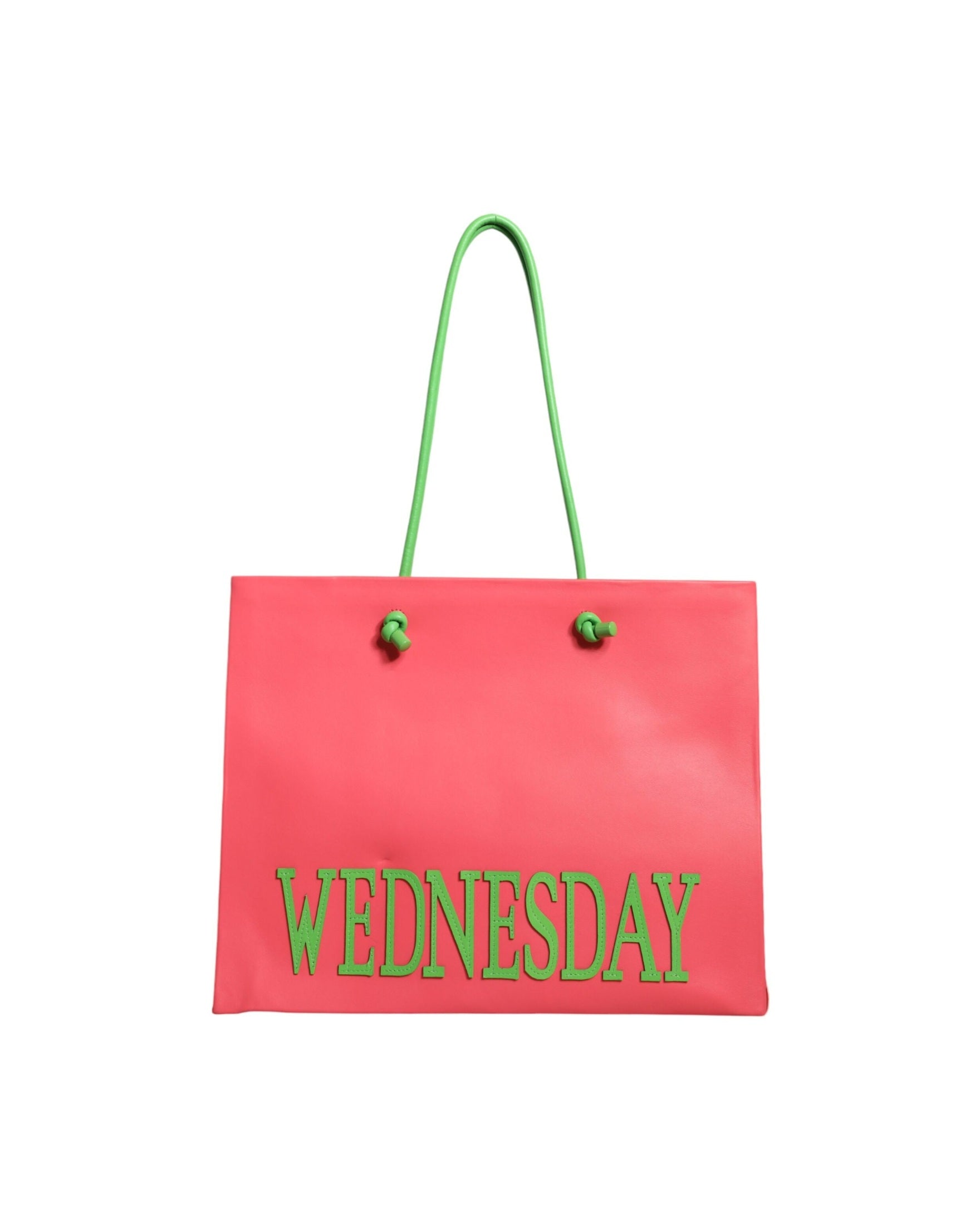 Alberta Ferretti Leather Weekend Wednesday Shopping Tote Pink Bag Glam Steals