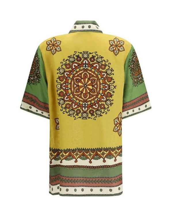 Alemais Multicolor Viscose Pattern Shirt 