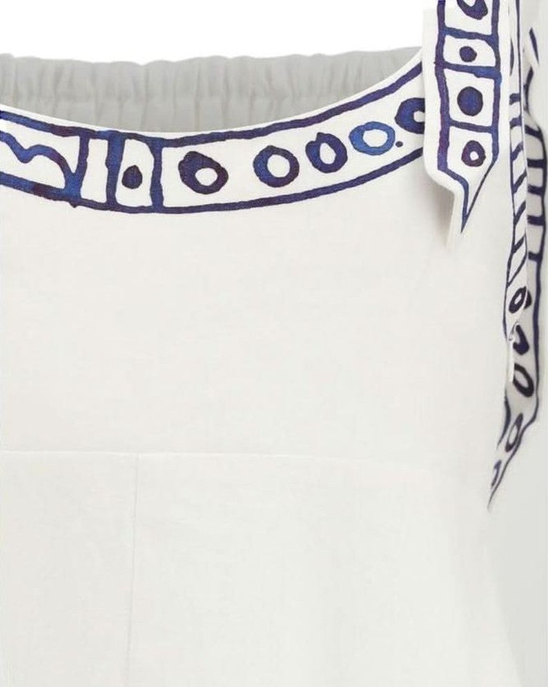 Alemais White Linen Dress 