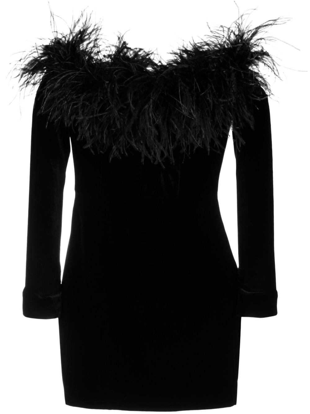 Alessandra Rich Black Dress Glam Steals