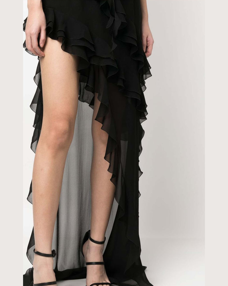 Alessandra Rich Black Dress Glam Steals