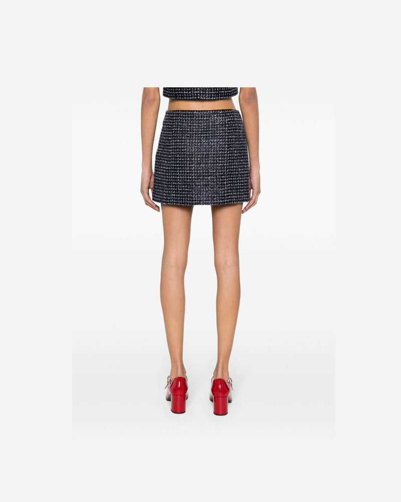 Alessandra Rich Blue Skirt Glam Steals