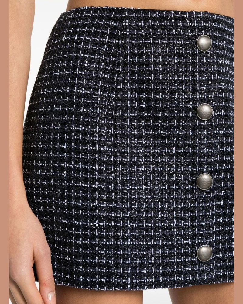 Alessandra Rich Blue Skirt Glam Steals