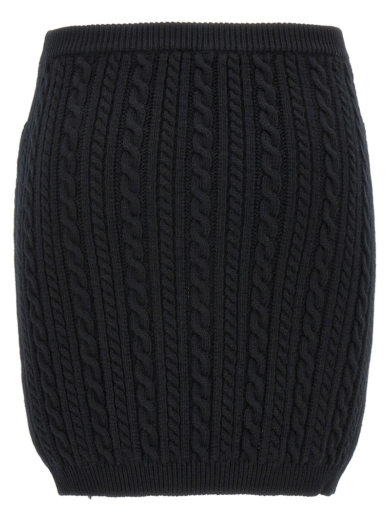 Alessandra Rich Button Skirt Glam Steals