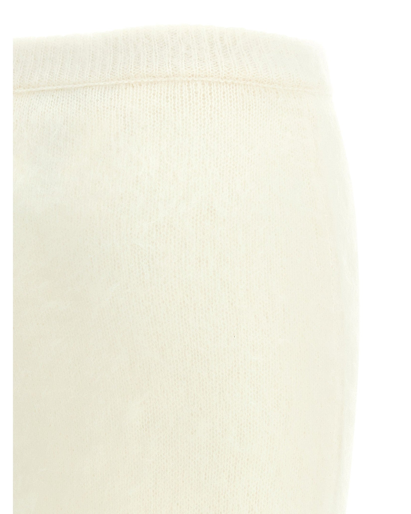 Alessandra Rich Carded Mohair Skirt Glam Steals