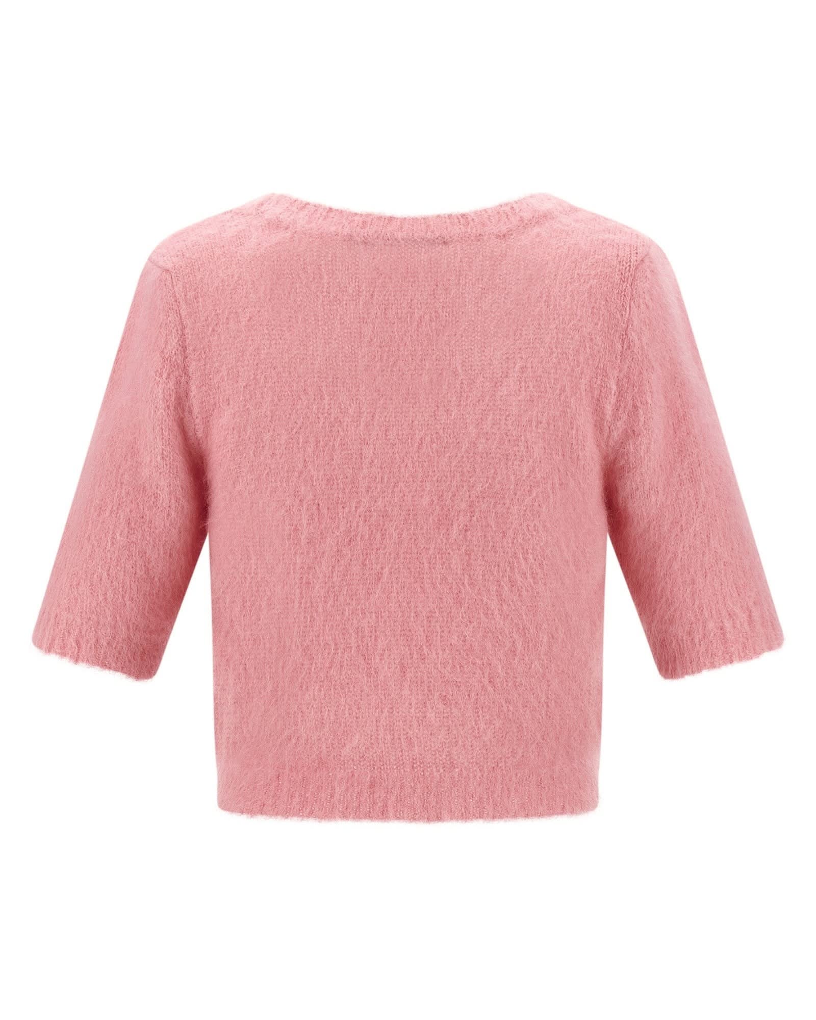 Alessandra Rich Carded Mohair Sweater Glam Steals