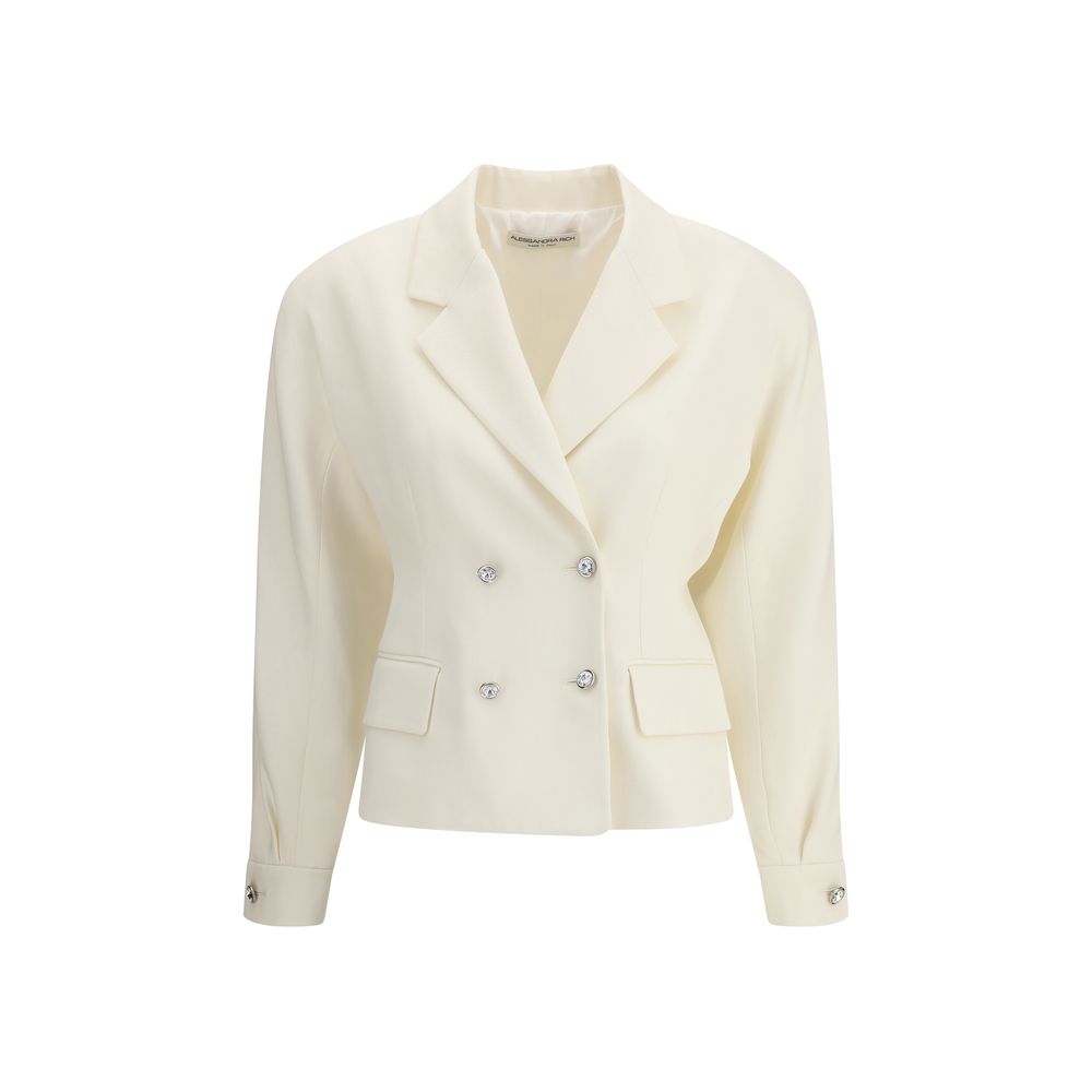 Alessandra Rich Double Breasted Blazer Glam Steals