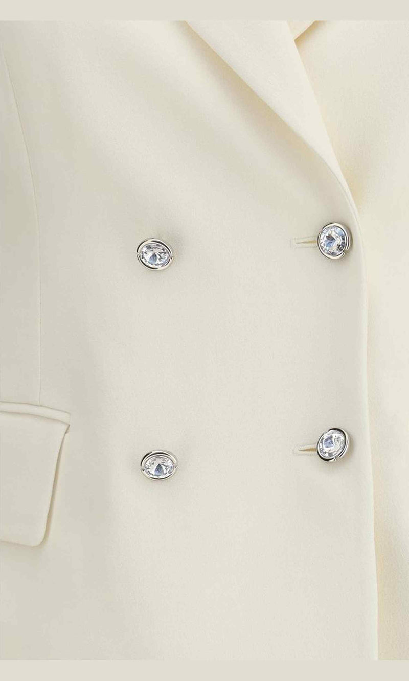 Alessandra Rich Double Breasted Blazer Glam Steals