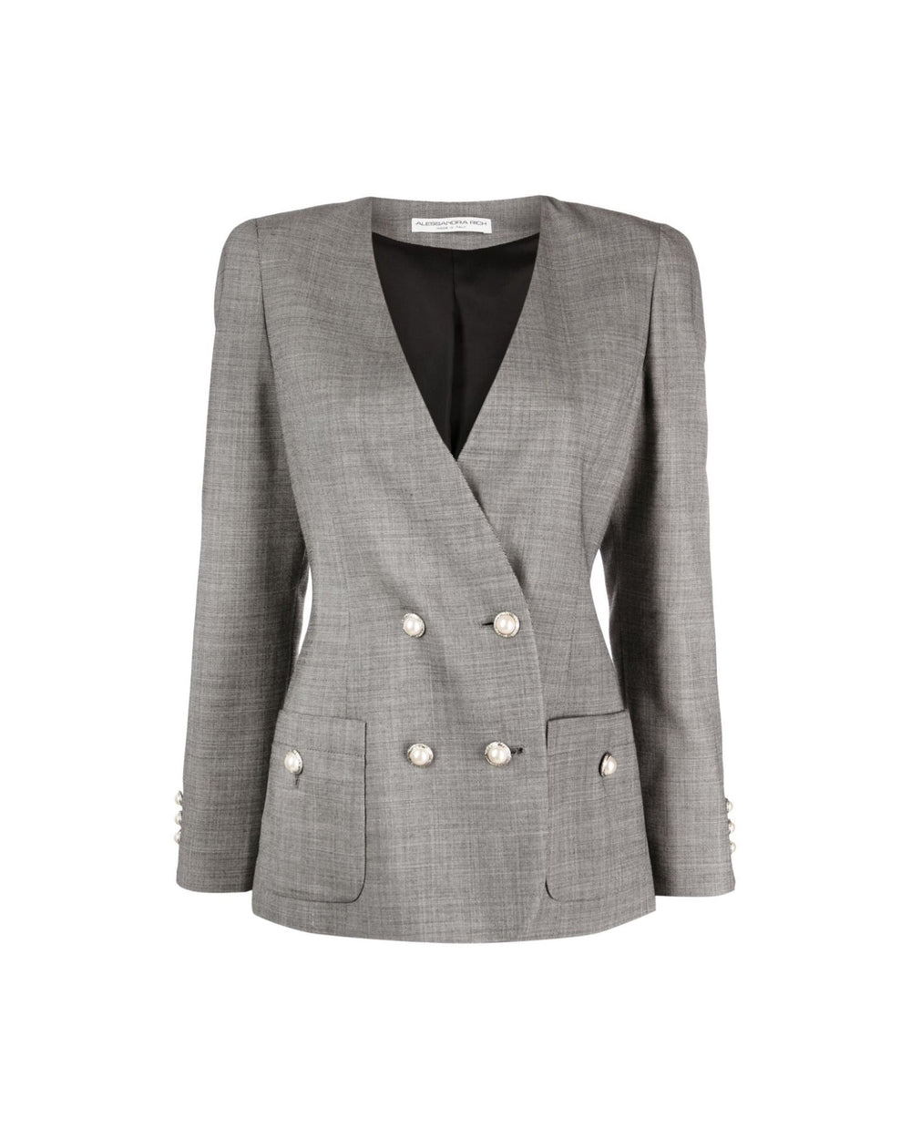 Alessandra Rich Grey Jacket