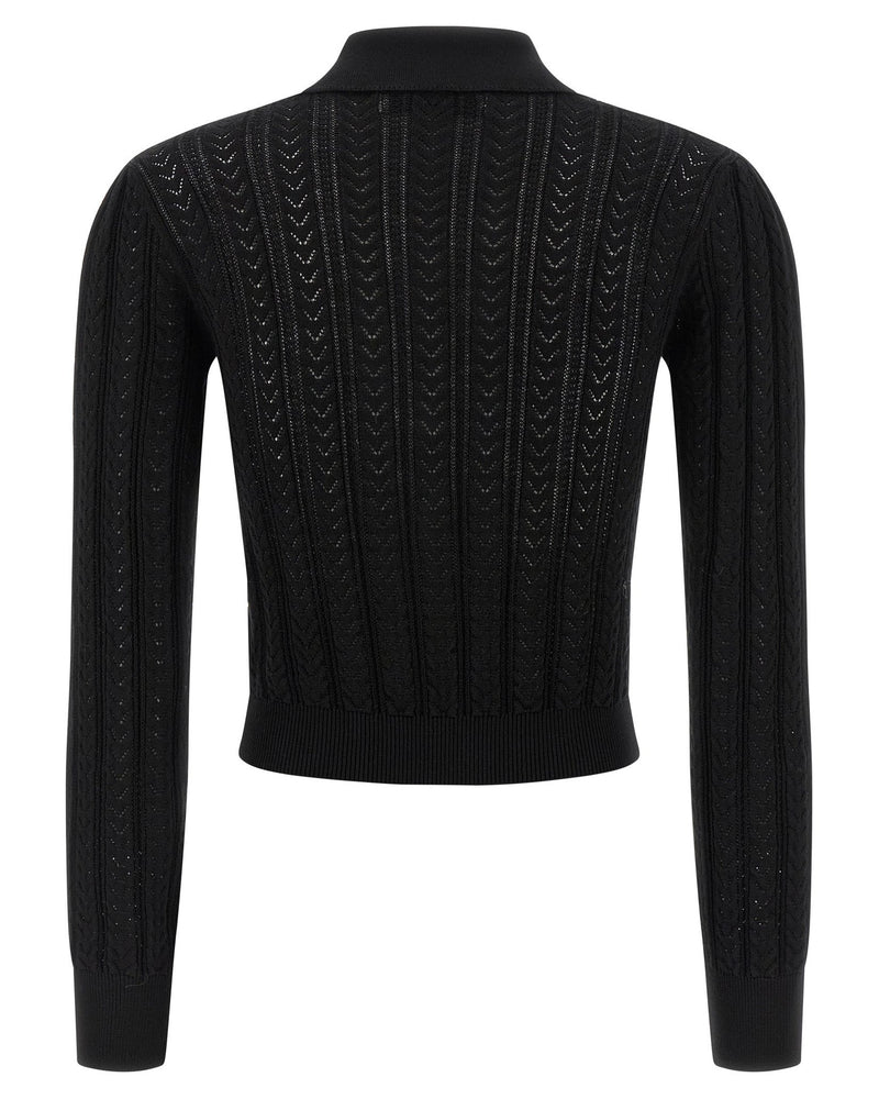 Alessandra Rich Knit Cardigan Glam Steals