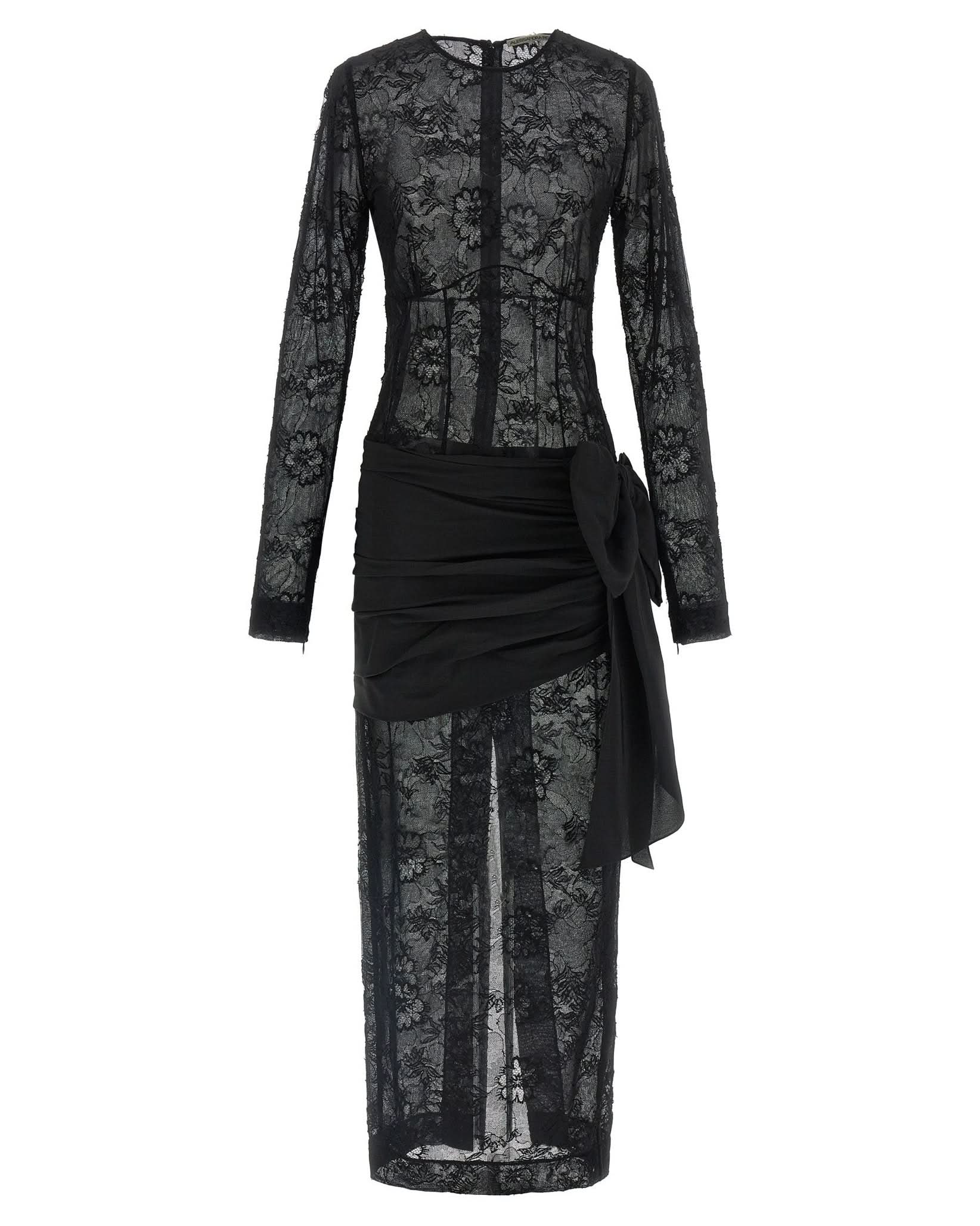 Alessandra Rich Lace Bustier Dress Glam Steals