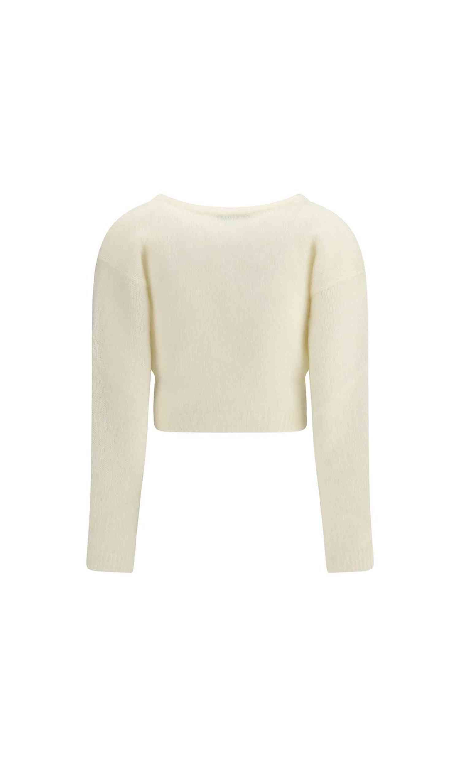 Alessandra Rich Mohair Cardigan with Embroidery Glam Steals