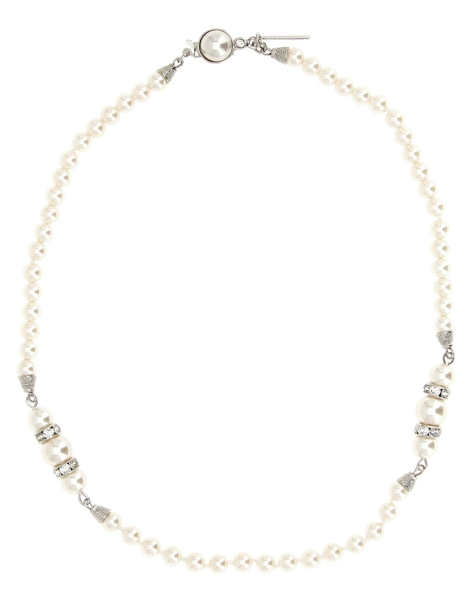 Alessandra Rich Pearl Necklace Glam Steals