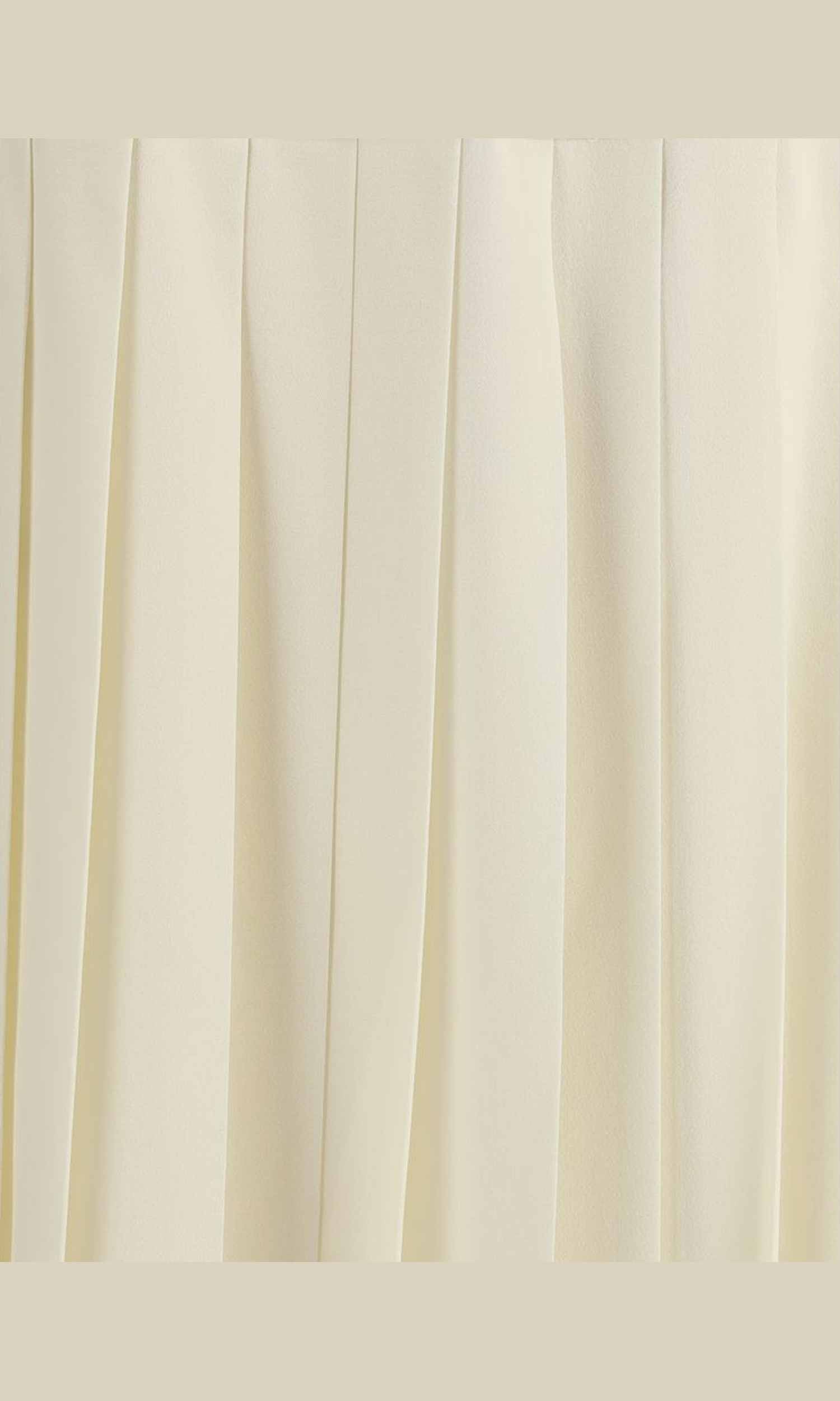 Alessandra Rich Pleated Midi Skirt Glam Steals