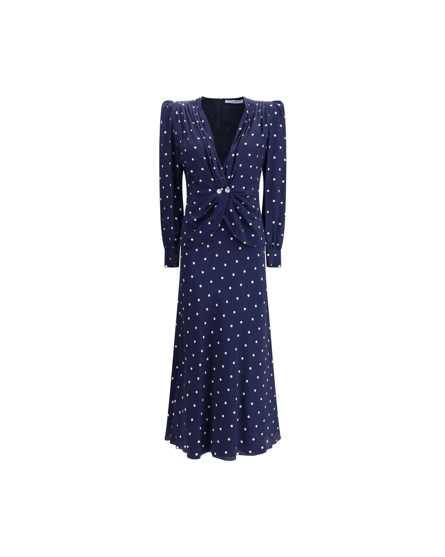 Alessandra Rich Polka Dot Dress Glam Steals