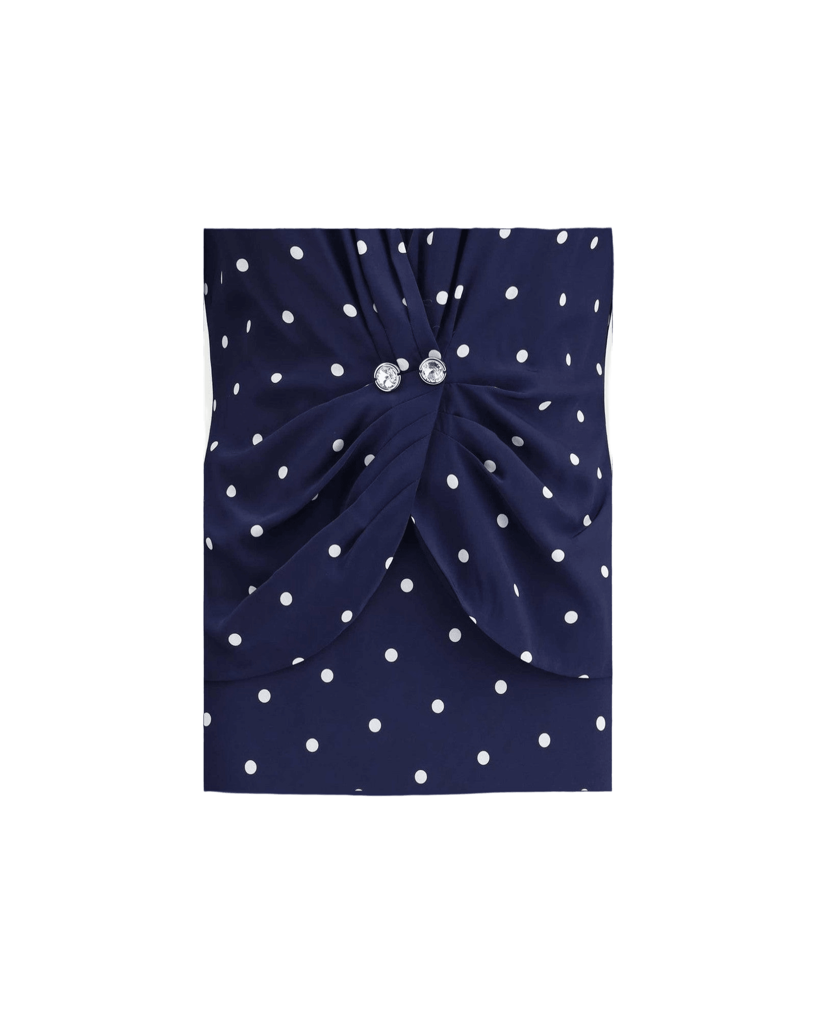 Alessandra Rich Polka Dot Dress Glam Steals