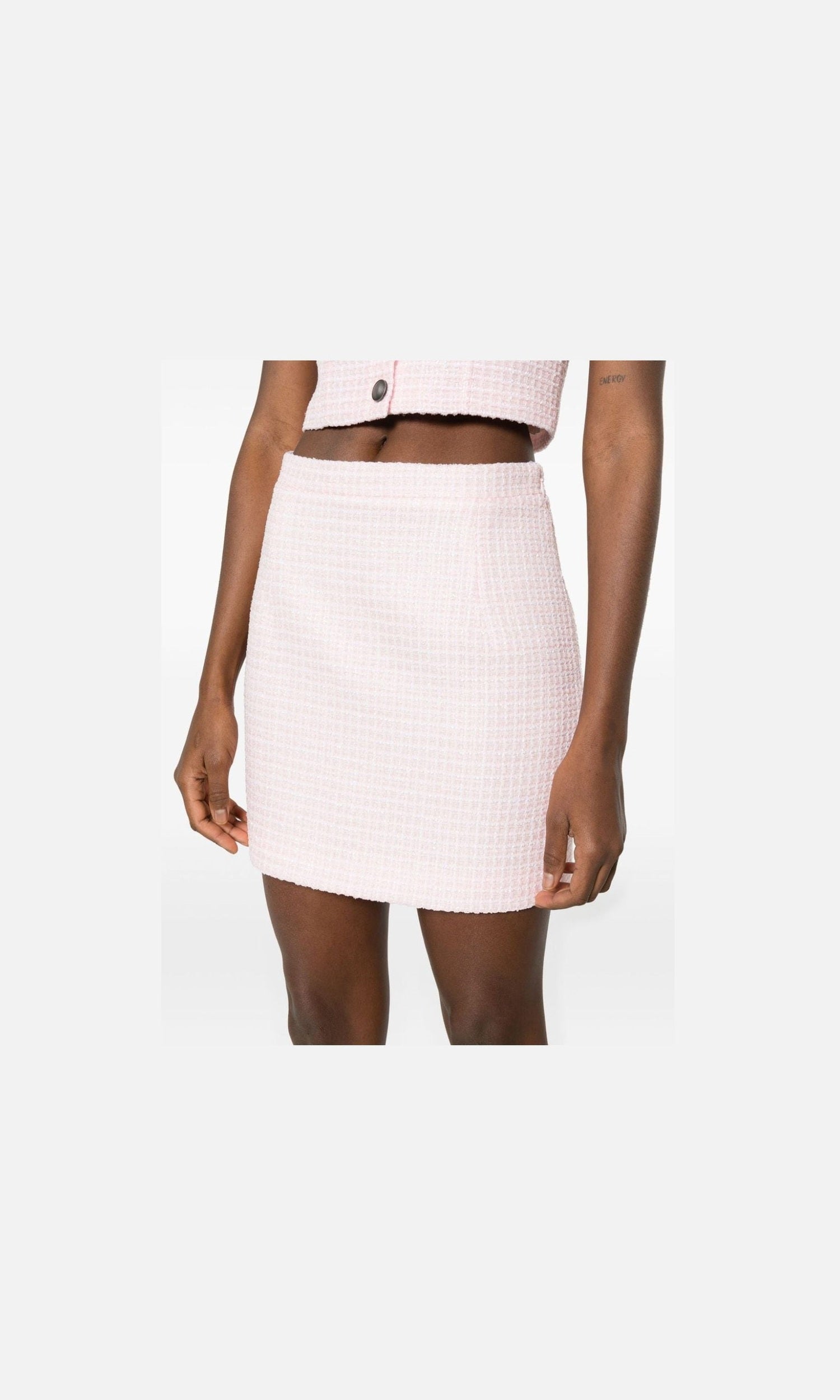 Alessandra Rich Skirt Powder Glam Steals