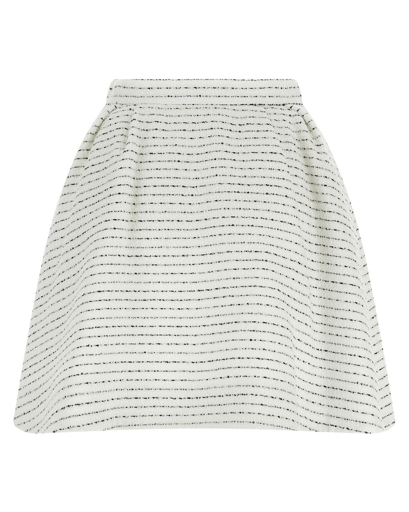 Alessandra Rich Tweed Skirt Glam Steals