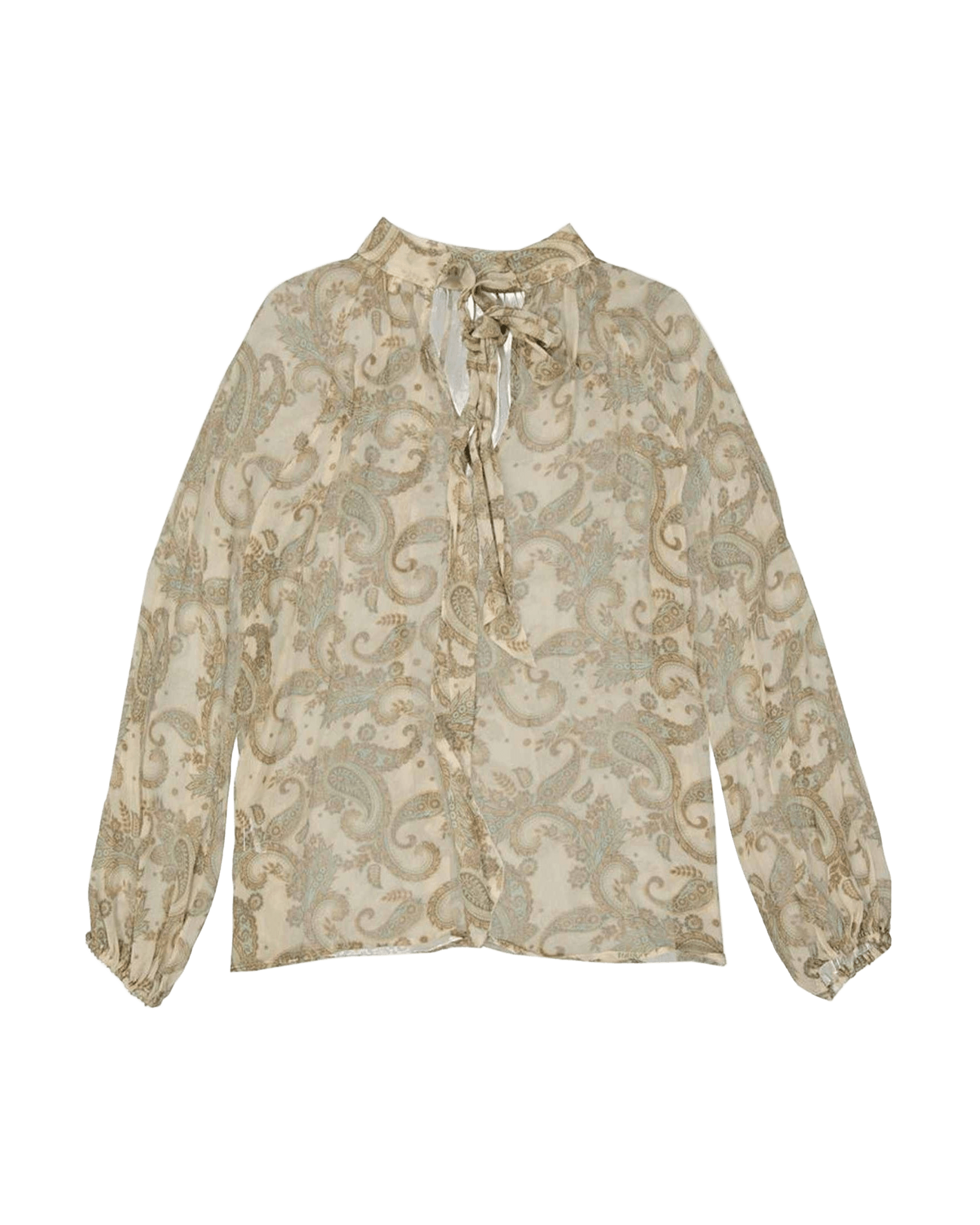 Alessia Zamattio Silk Top Glam Steals