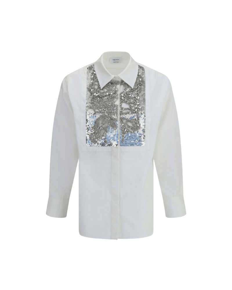 Alexander McQueen Crystal embroidered Shirt Glam Steals