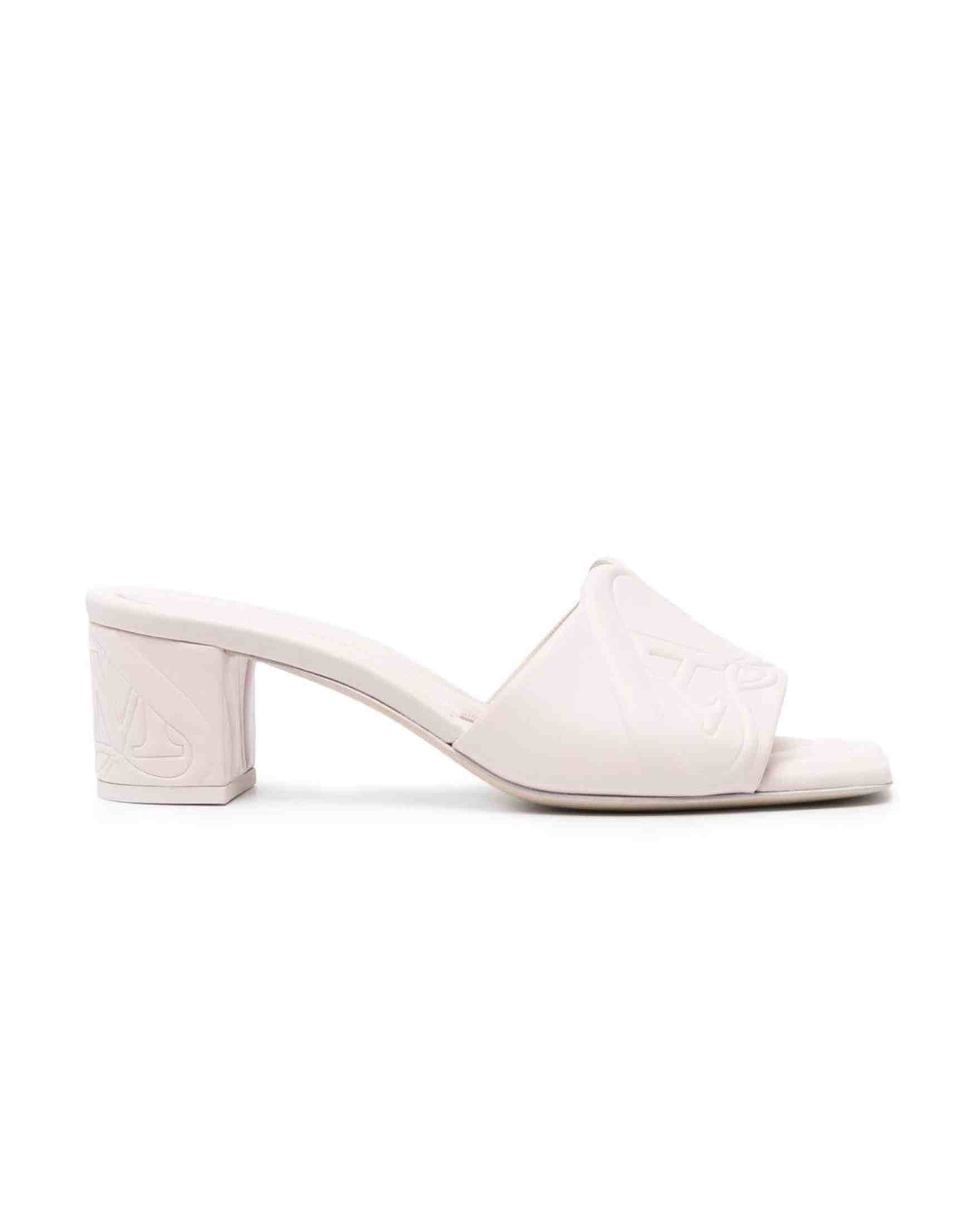 Alexander Mcqueen 60Mm Seal Motif Mules Glam Steals