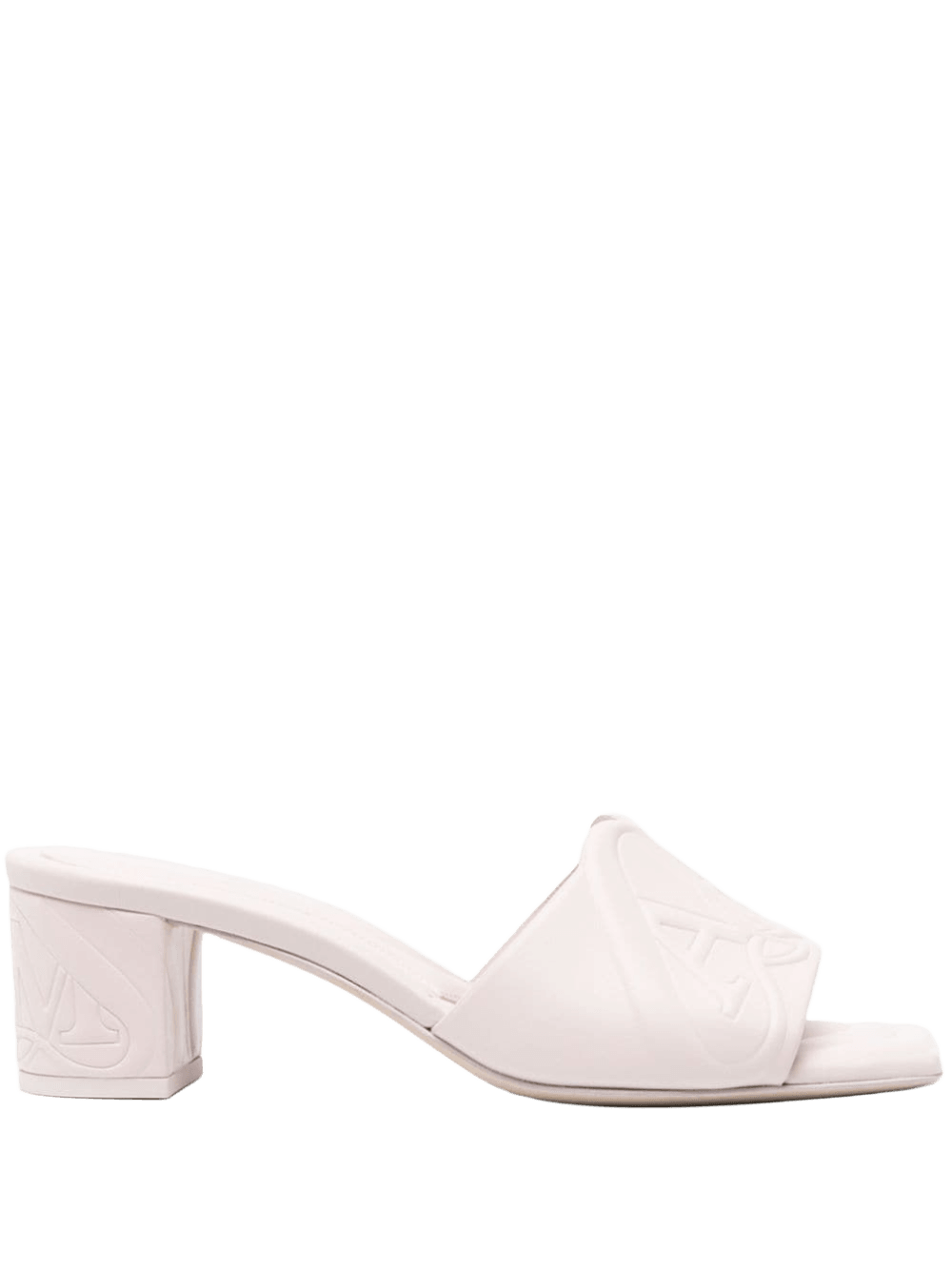 Alexander Mcqueen 60mm Seal Motif Mules Glam Steals