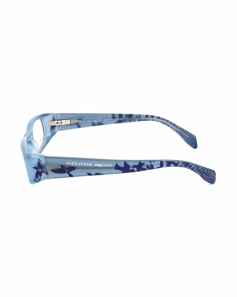 Alexander Mcqueen Acetate Blue Frame Glam Steals