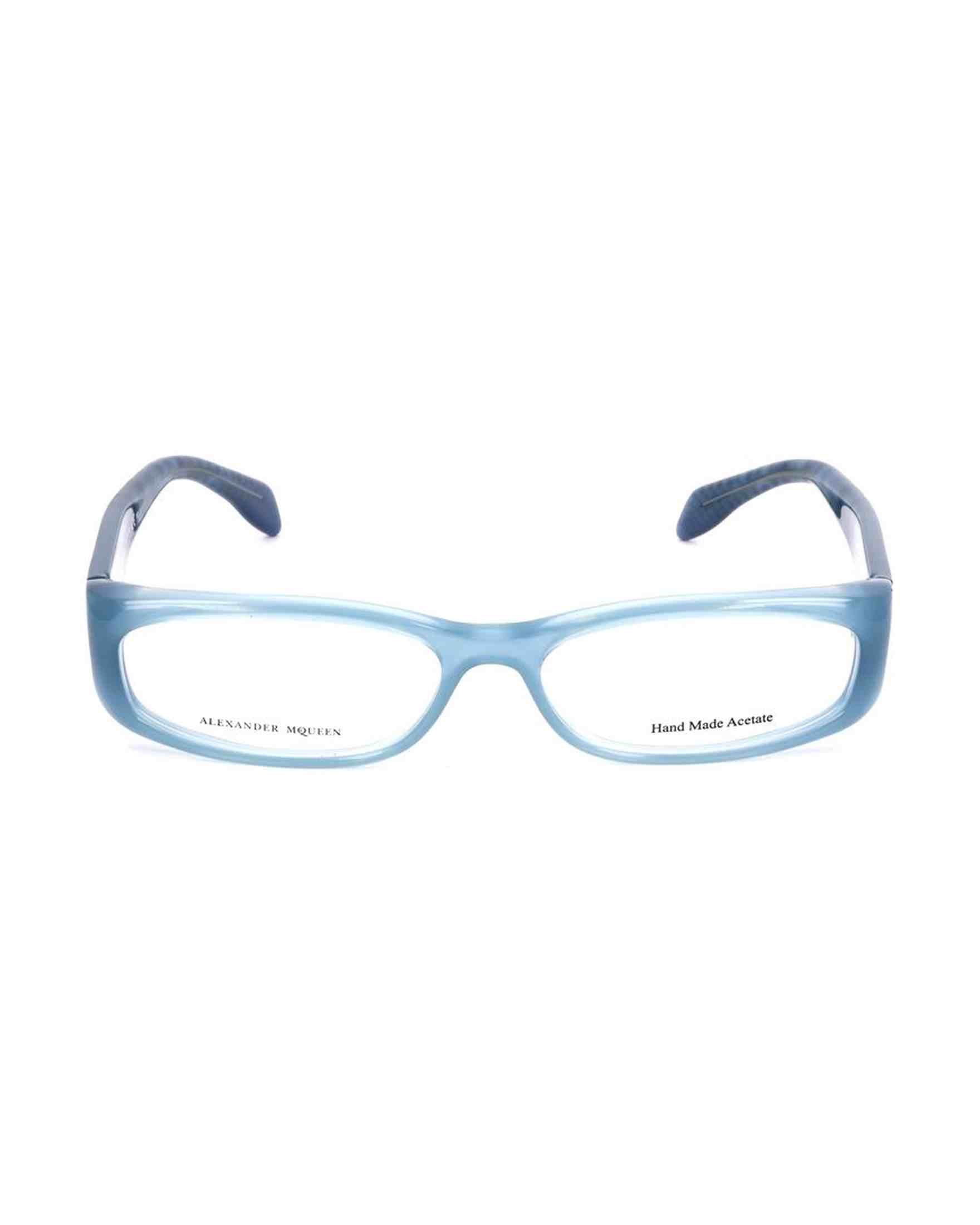 Alexander Mcqueen Acetate Blue Frame Glam Steals