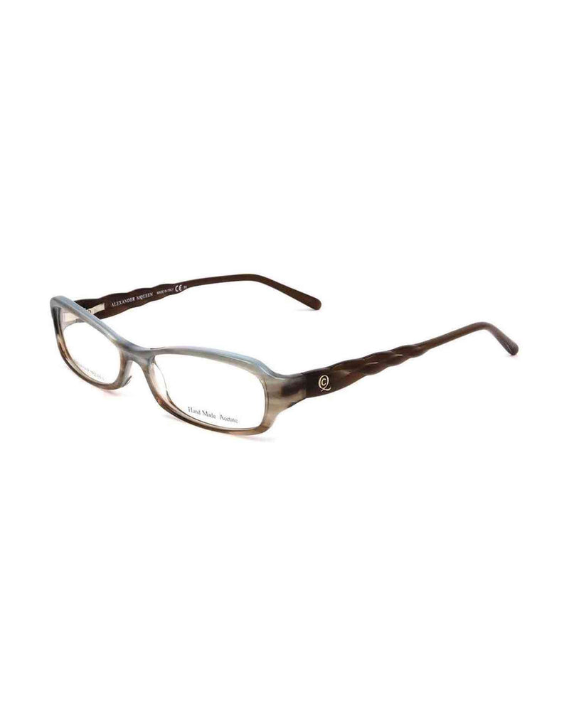 Alexander Mcqueen Acetate Brown Frame Glam Steals