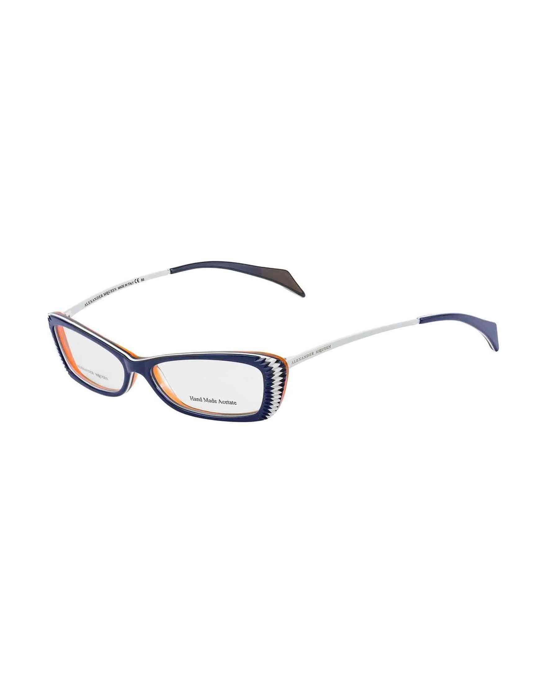 Alexander Mcqueen Acetate Multicolor Frame Glam Steals