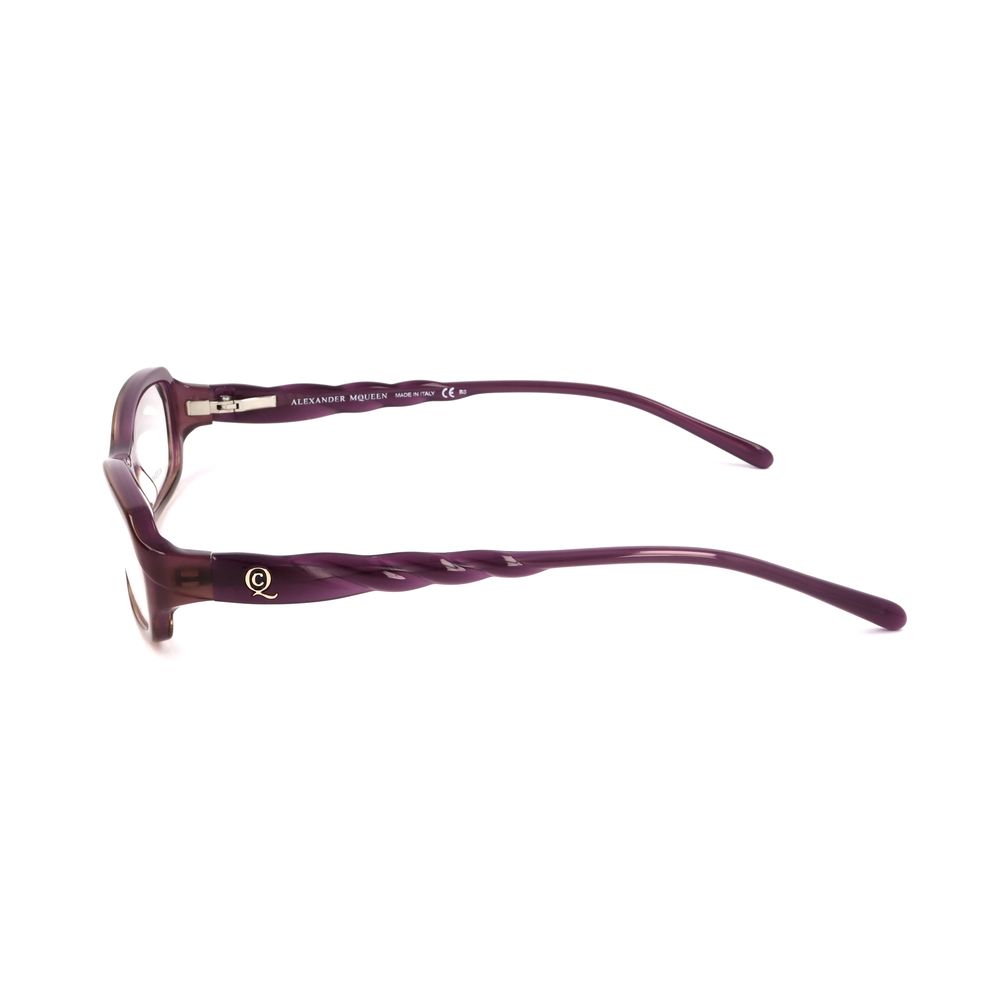 Alexander Mcqueen Acetate Purple Frame Glam Steals