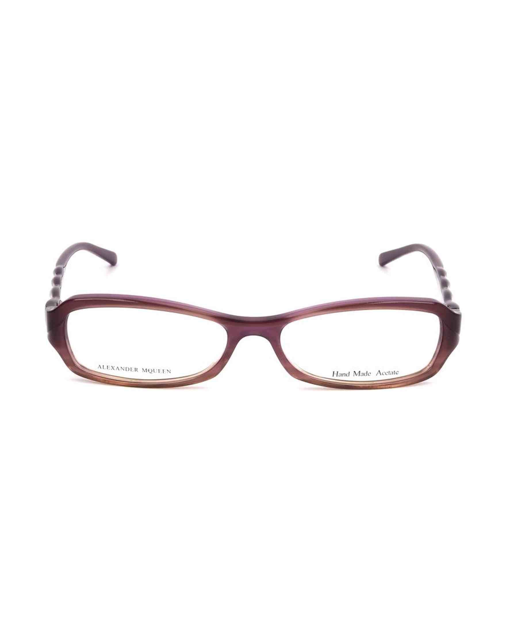 Alexander Mcqueen Acetate Purple Frame Glam Steals