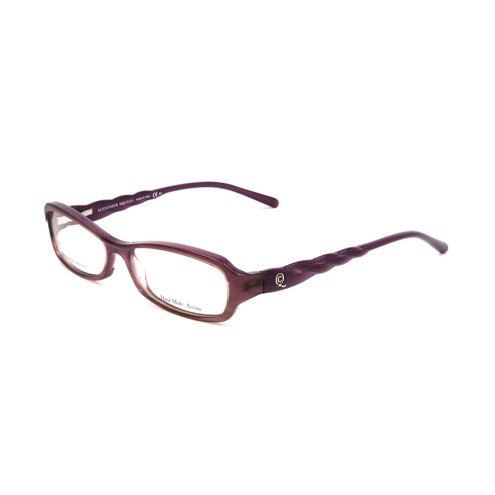 Alexander Mcqueen Acetate Purple Frame Glam Steals