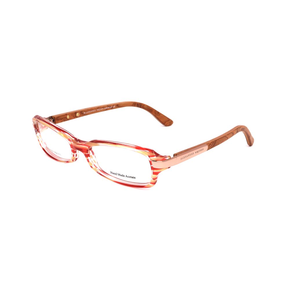 Alexander Mcqueen Acetate Red Frame Glam Steals