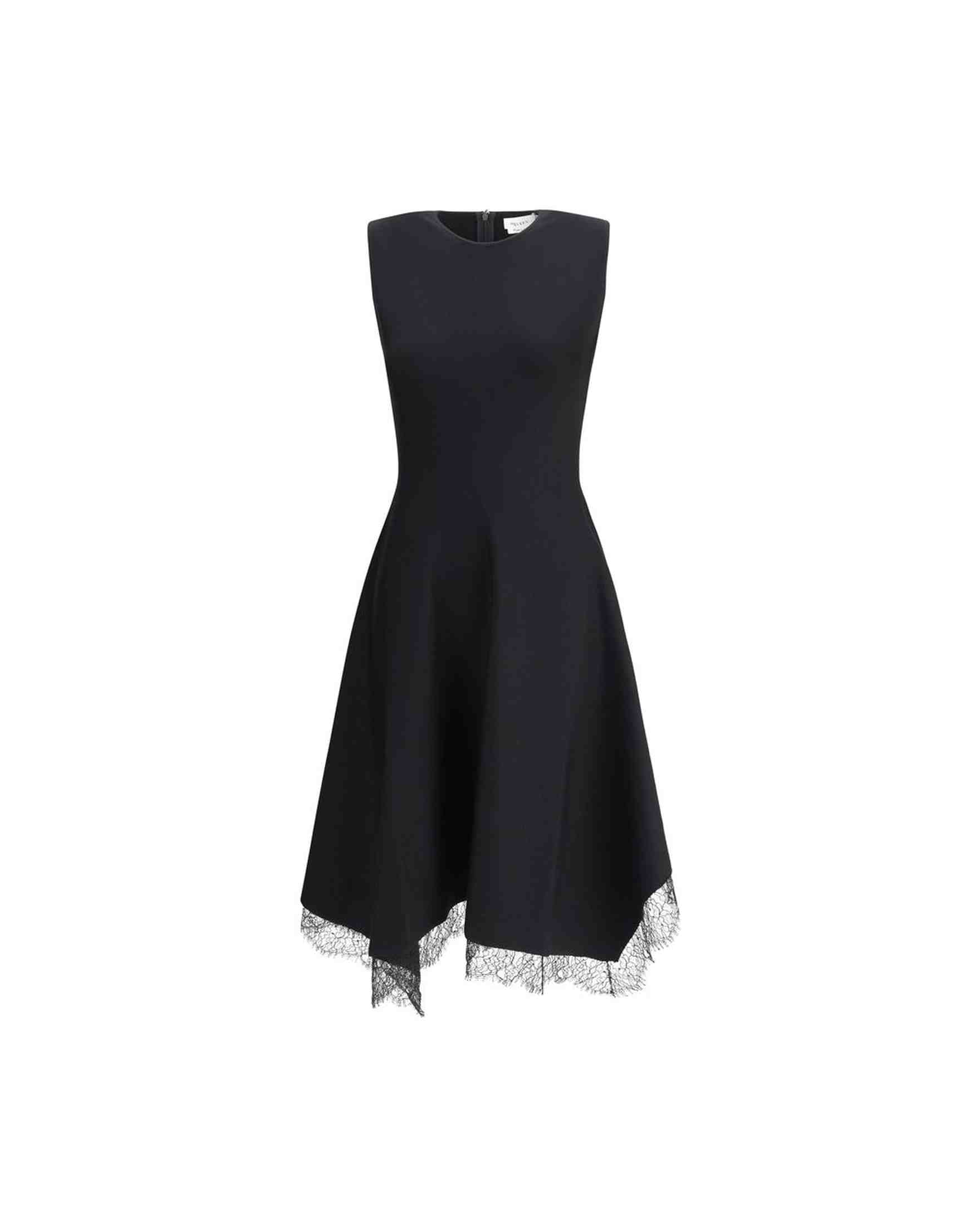 Alexander Mcqueen Asymmetric Midi Dress Glam Steals