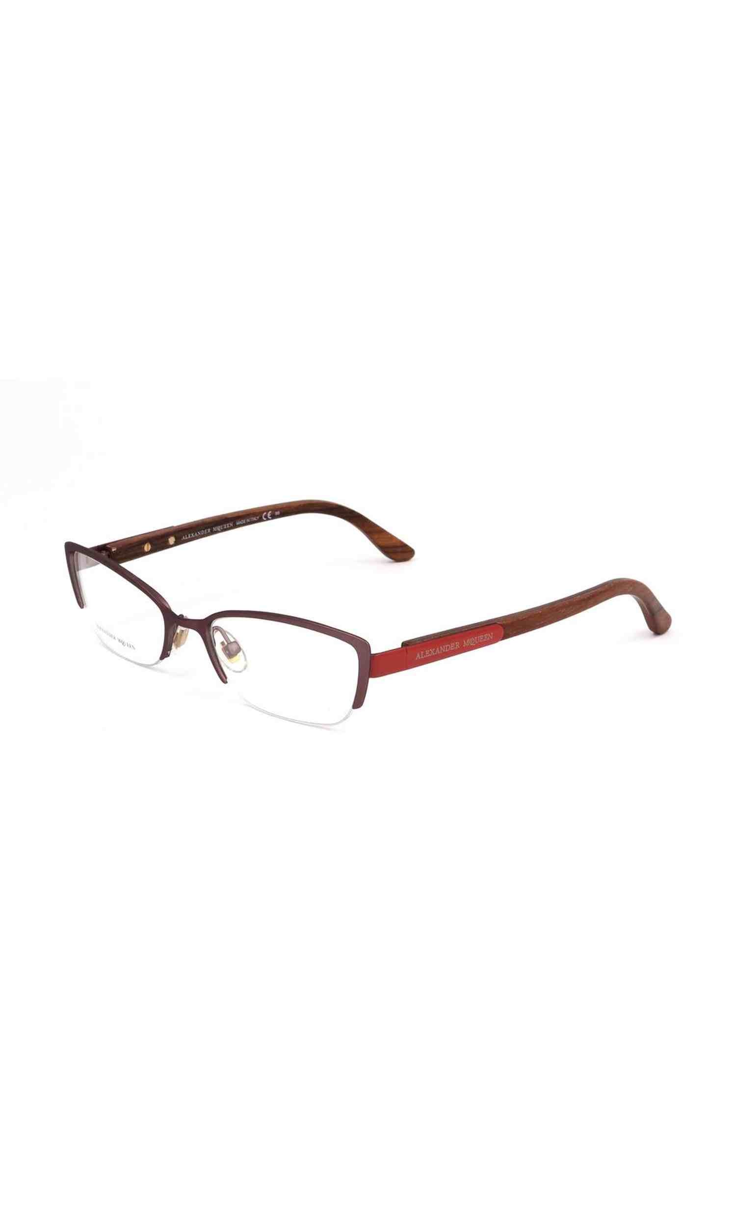 Alexander Mcqueen Bicolor Metal Frame Glam Steals