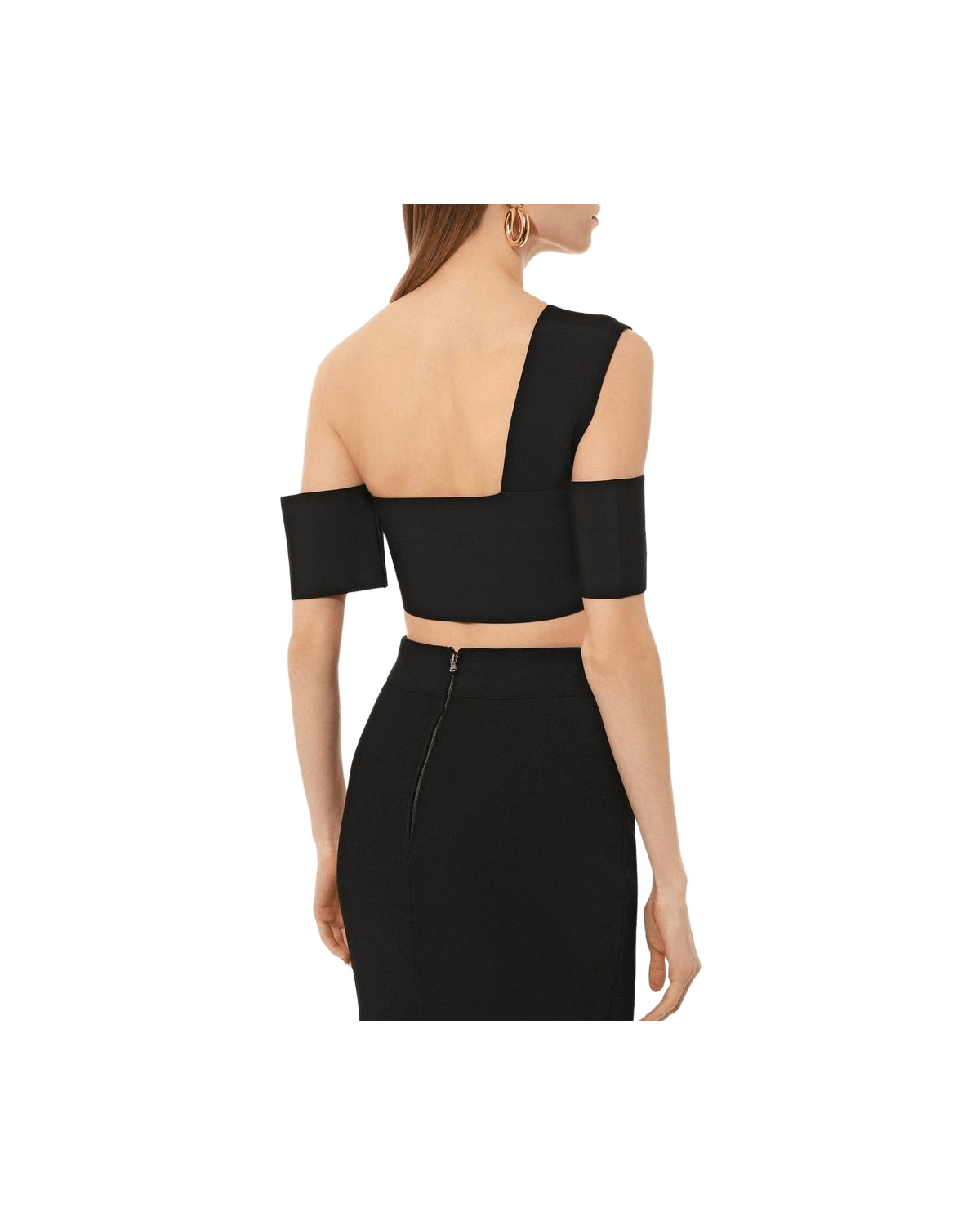 Alexander Mcqueen Black Elastane Tank Top Glam Steals