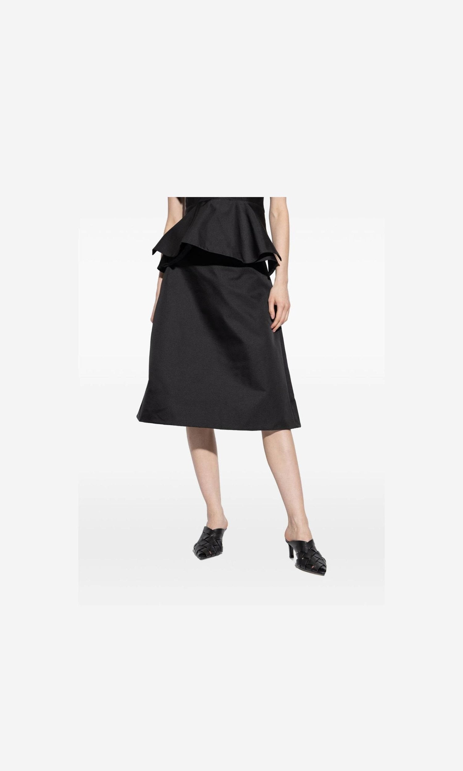 Alexander Mcqueen Black Skirt Glam Steals