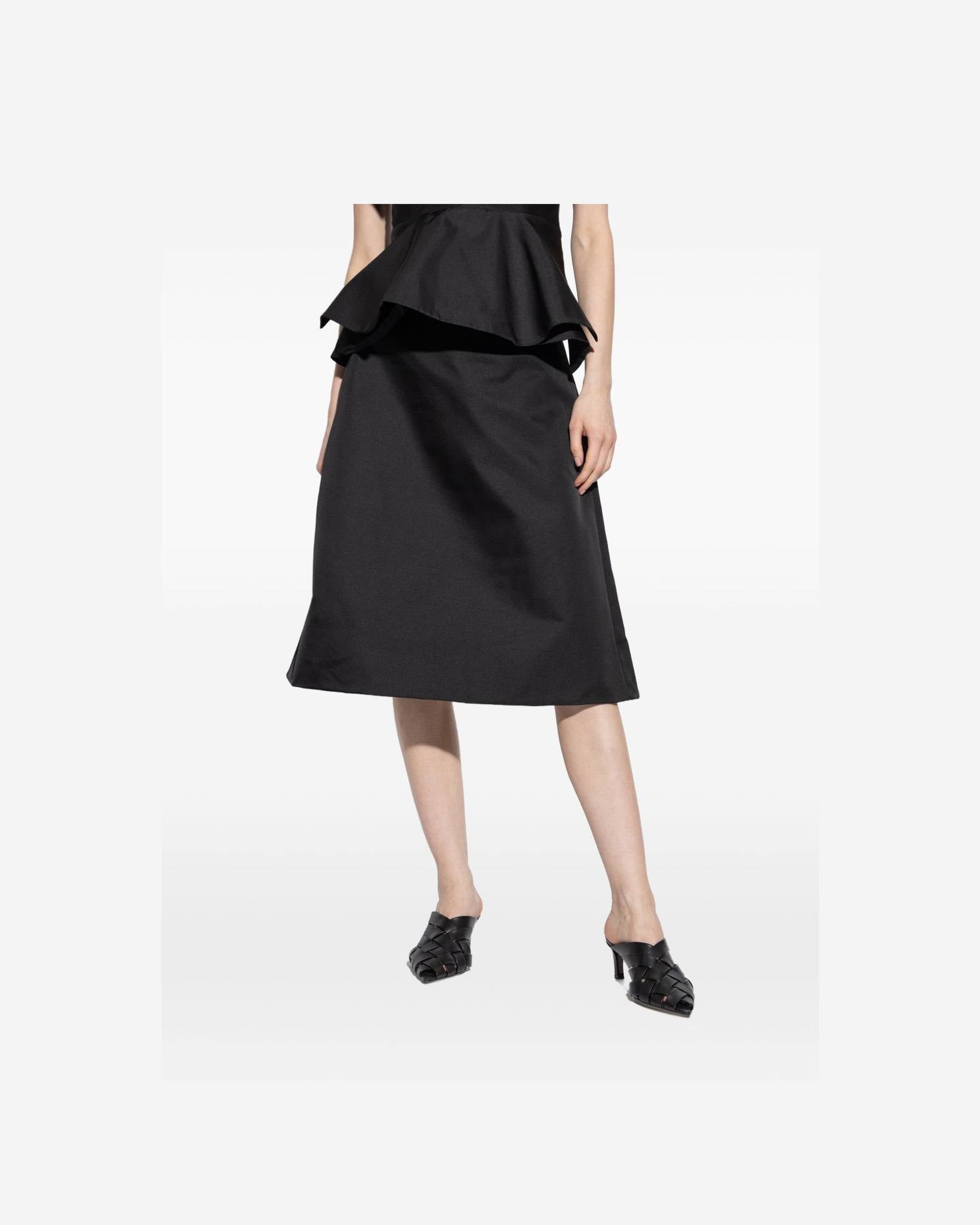 Alexander Mcqueen Black Skirt Glam Steals