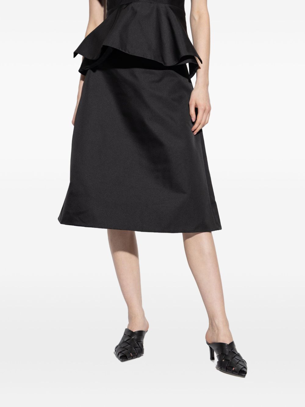 Alexander Mcqueen Black Skirt Glam Steals