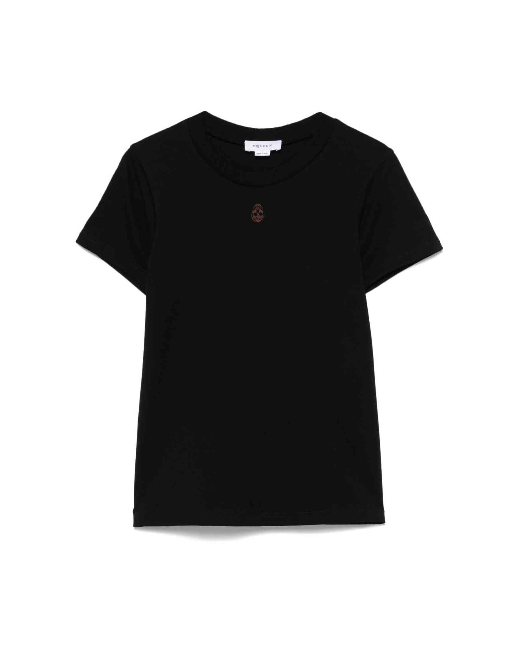 Alexander Mcqueen Black T-Shirt And Polo Glam Steals