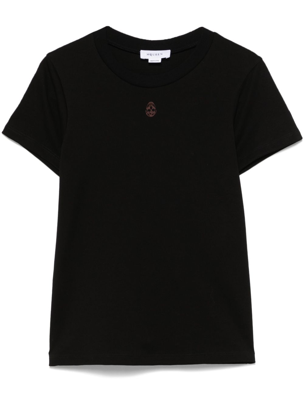 Alexander Mcqueen Black T-shirt Glam Steals