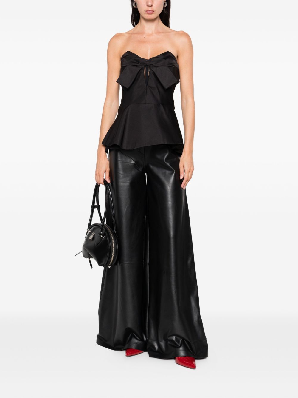 Alexander Mcqueen Black Top Glam Steals