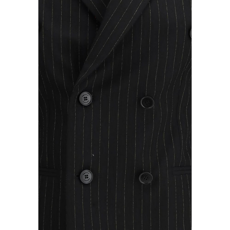 Alexander Mcqueen Black Wool Blazer Glam Steals