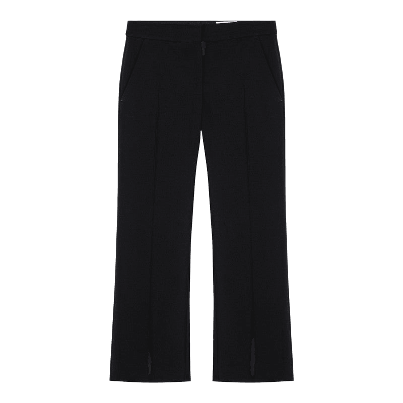 Alexander Mcqueen Black Wool Tailored Trouser Glam Steals