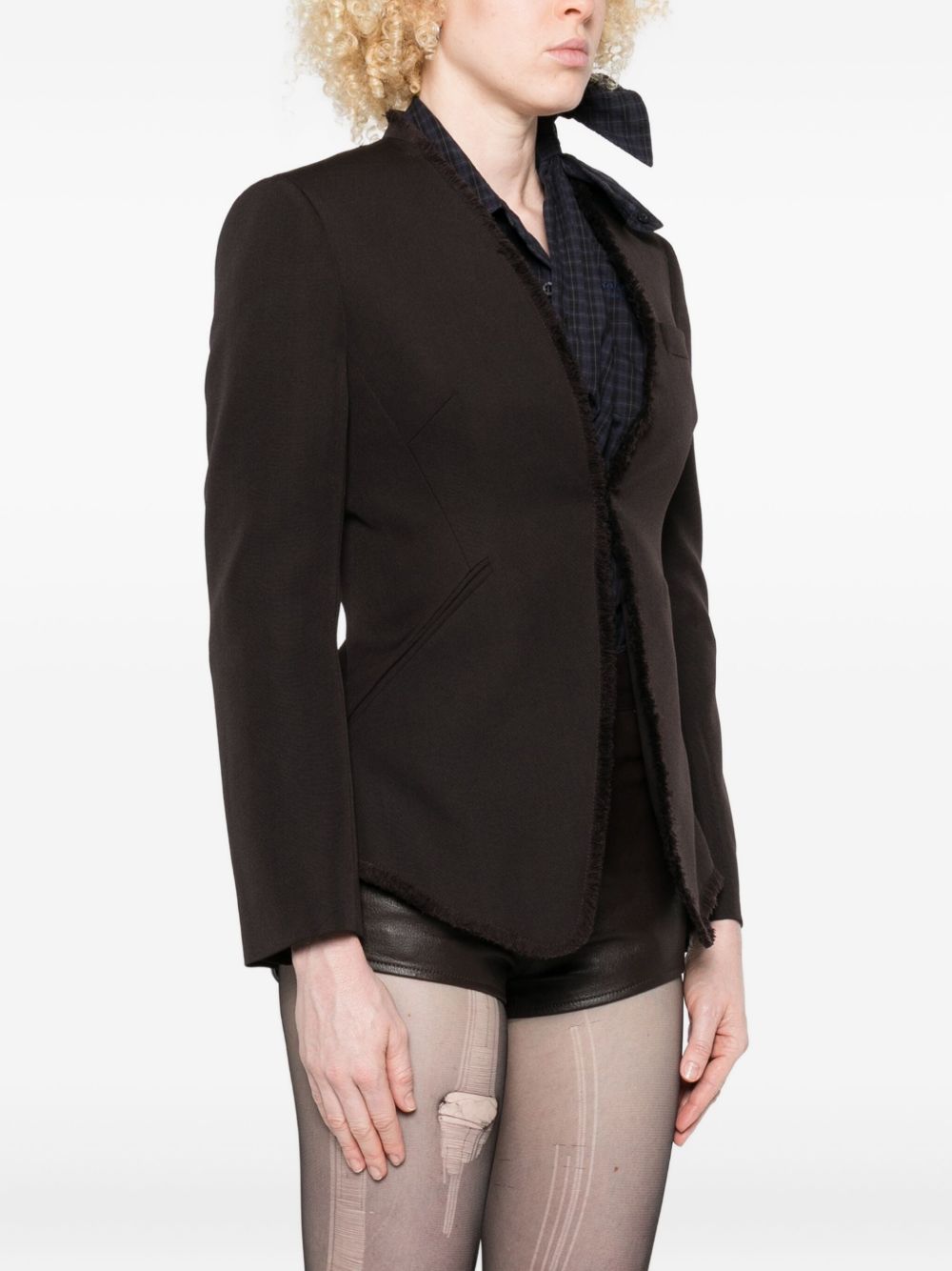 Alexander Mcqueen Brown Jacket Glam Steals