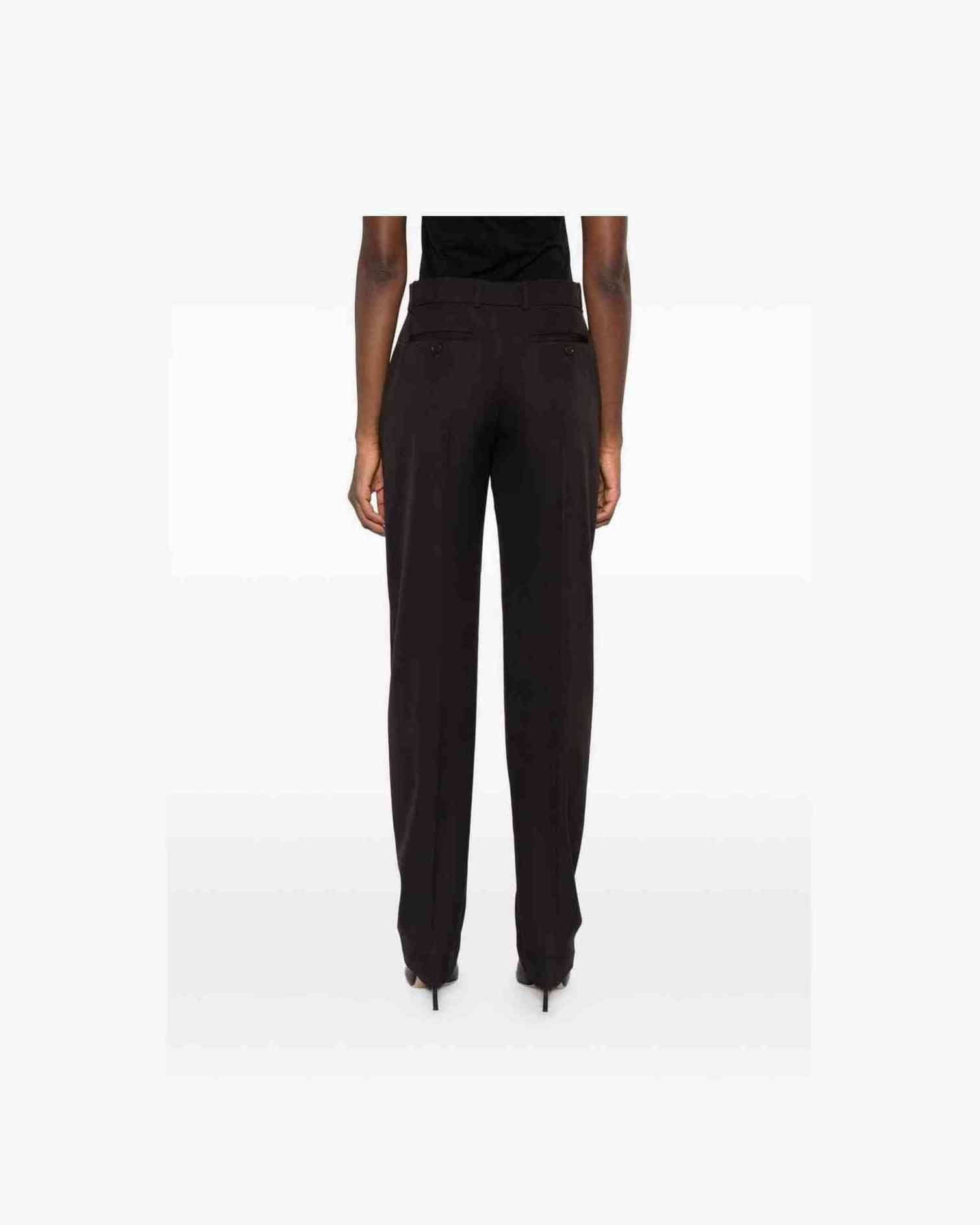 Alexander Mcqueen Brown Trouser Glam Steals