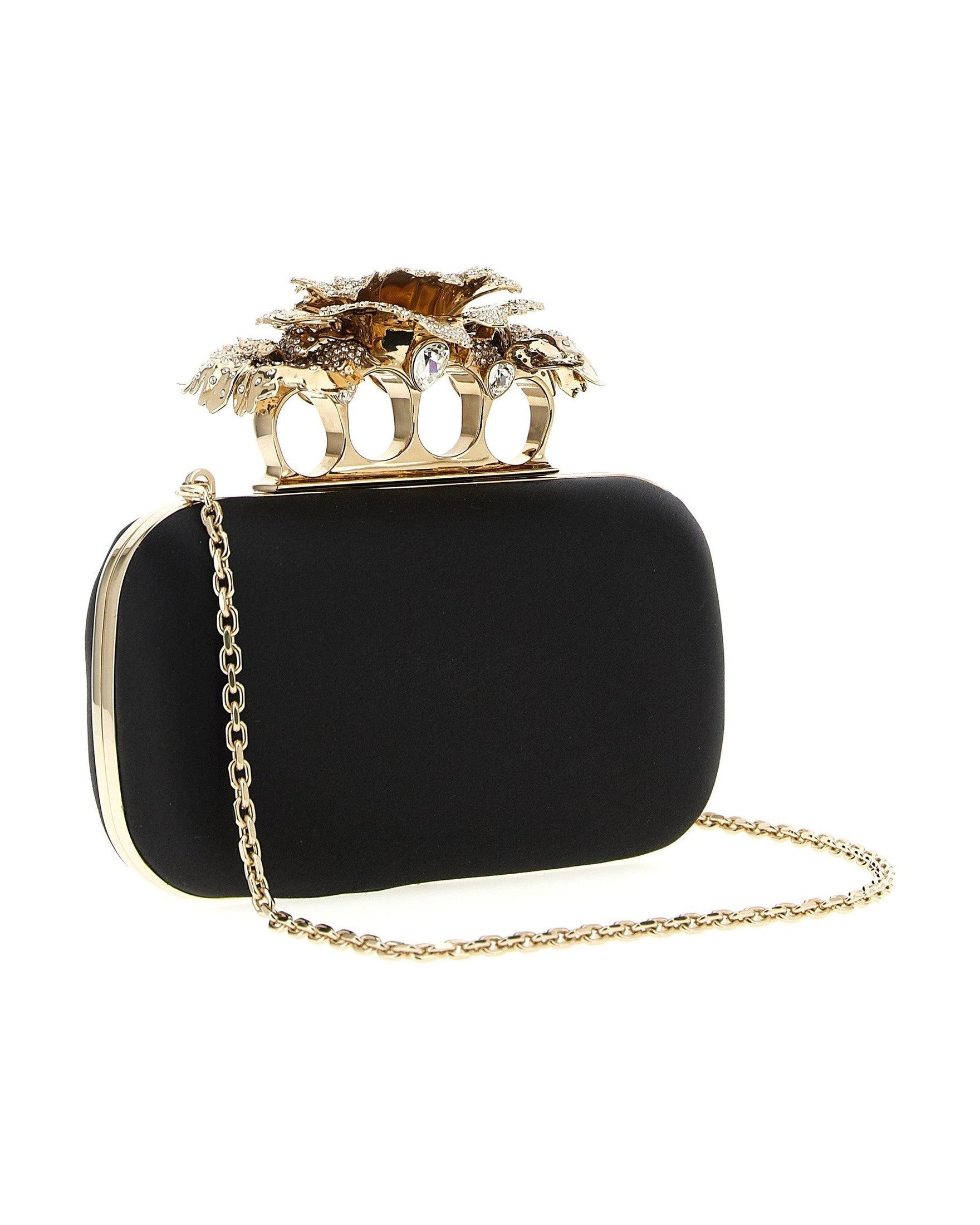 Alexander Mcqueen Carnation Clutch Glam Steals
