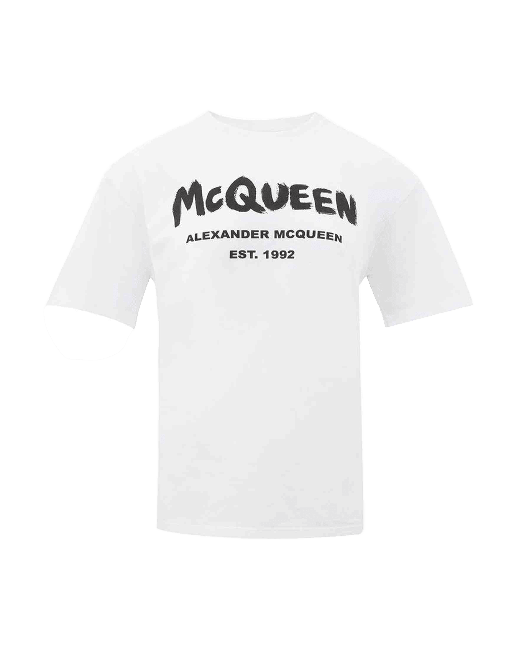 Alexander Mcqueen Cotton Top & White T-Shirt Glam Steals